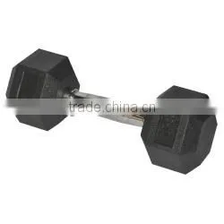 Rubber coated Hex Dumbbell