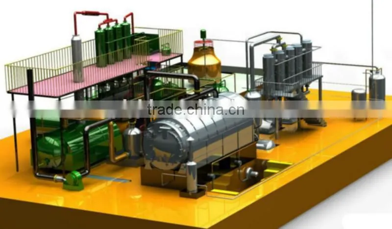 Waste Plastic Refinery Machine Convert Plastic To Diesel