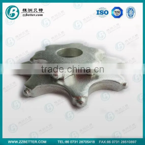 supply differents teeth tungsten carbide scarifier cutter for scrape concrete floor