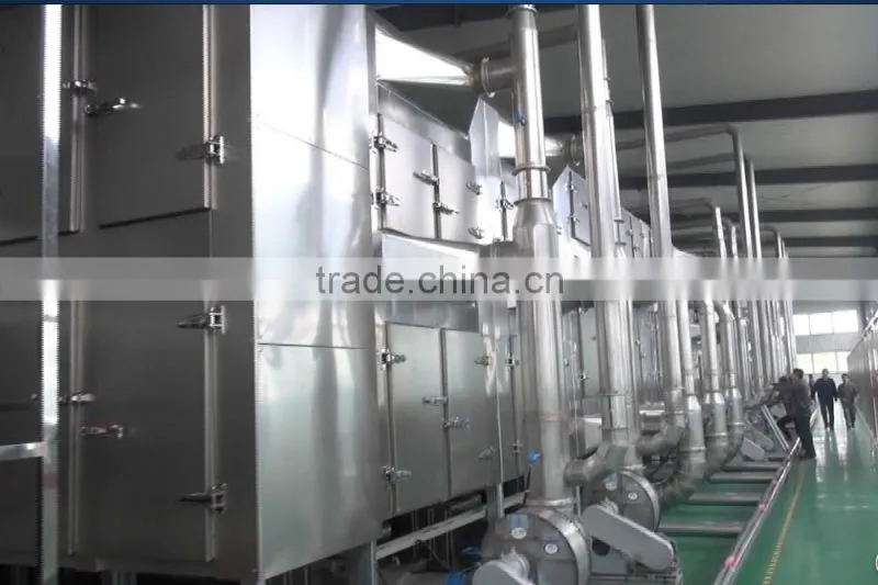 Stevia Multiple layer continuous type mesh belt dryer