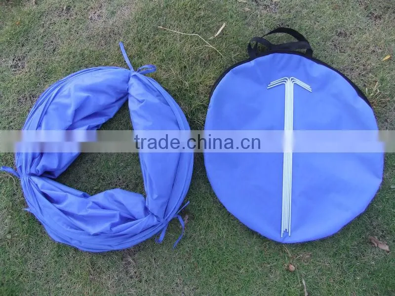 2016 Wholesale Pet Products Good Quality Blue Polyster Outdoor Dog Trainning Tunnel