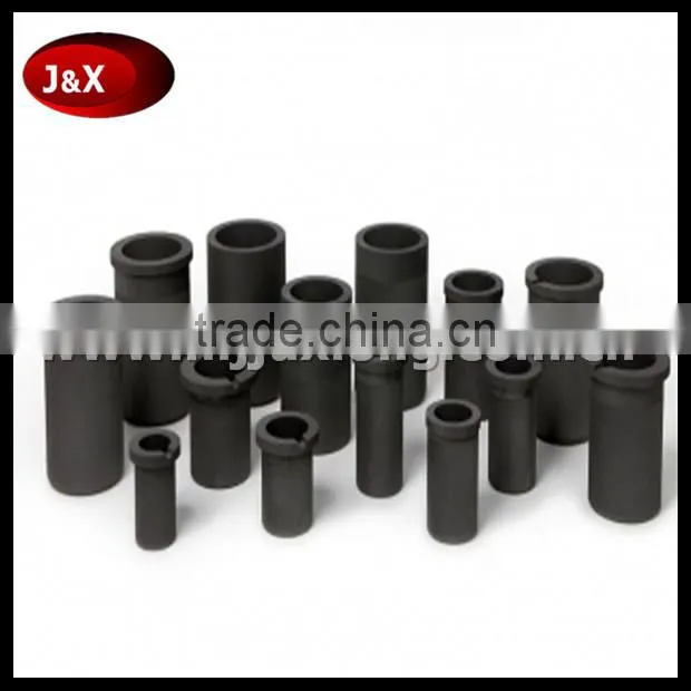 High density graphite crucible for smelting cast iron