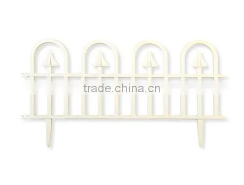 factory price white plastic split rail fence