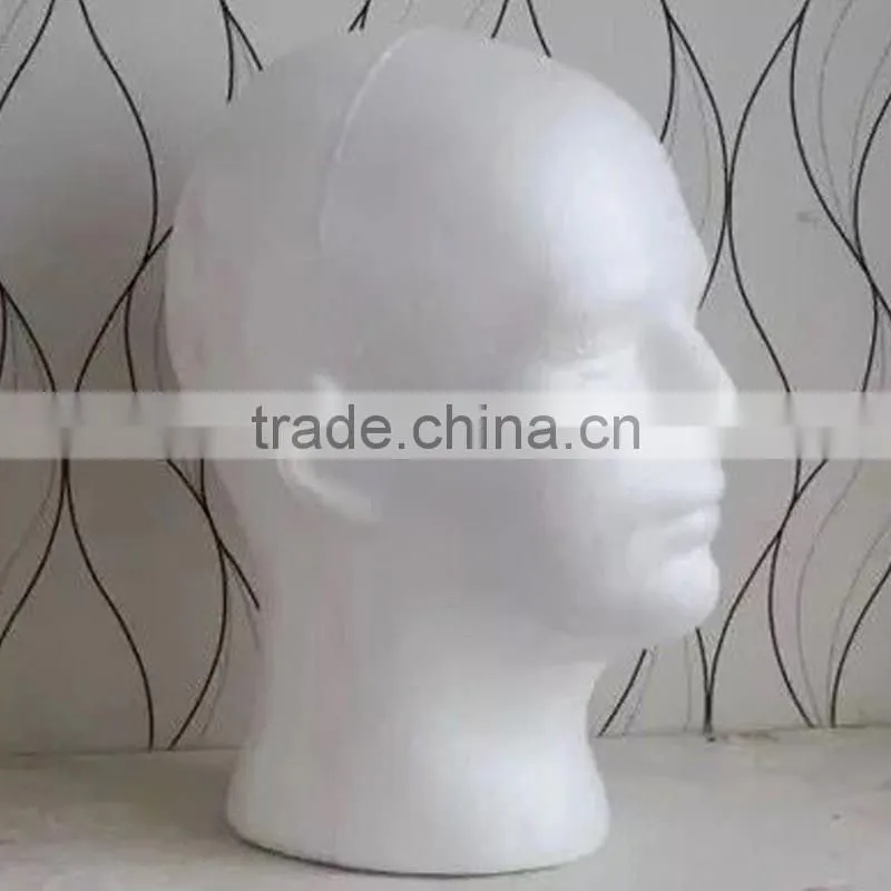 Cheap foam mannequin head for hat display