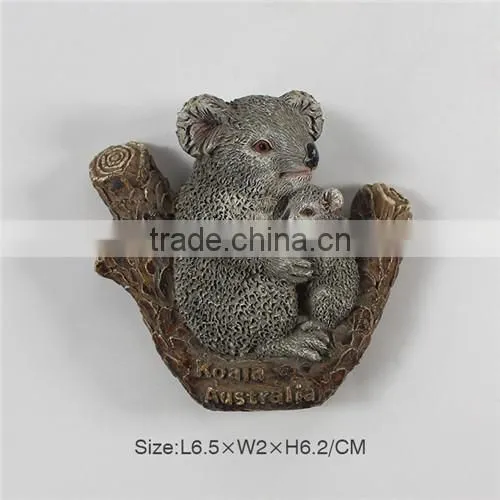 Resin koala fridge magnet