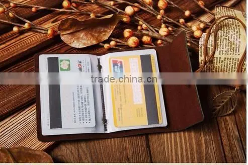 cy280 Customized Credit Card Holder/Case card holder wallet Business Card Package PU Leather Bag bank card