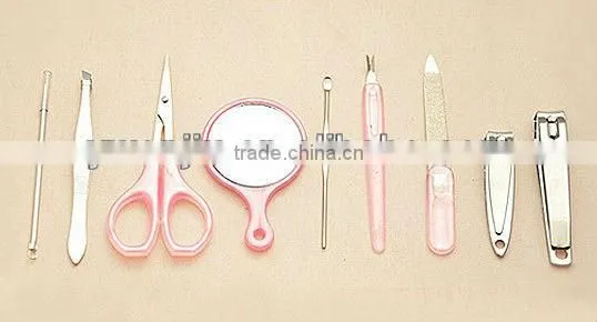 Supply Stainless steel apple nail clippers makeup kit
