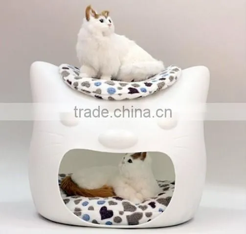 Wholesale house for cats, sofa bed cat house, cute strawberry cat bed