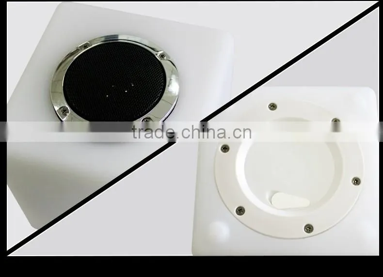 2016 Outdoor portable colorful led bluetooth speakers With LED Light on alibaba express