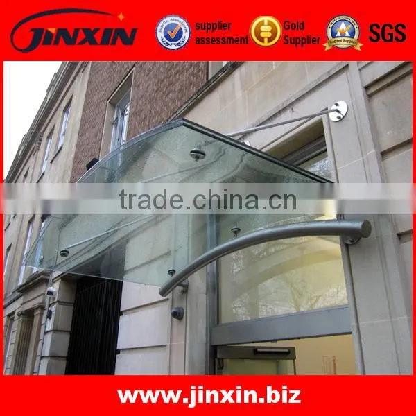 304 316 Stainless Steel glass canopy awning fittings door canopy alibaba china