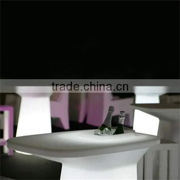 new design modern led bar table