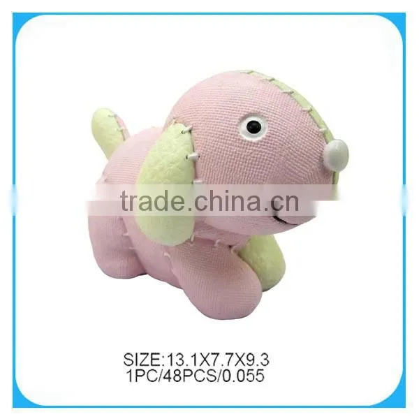 cheap resin rabbit shape coin bank