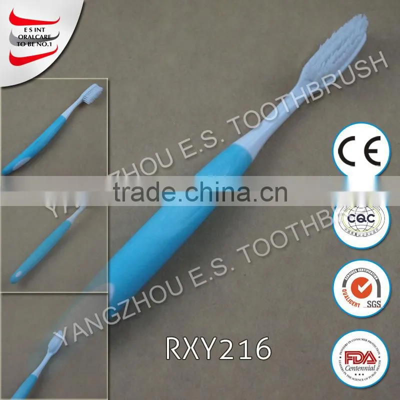 FDA natural rubber adult best 2015 home novelties/ china toothbrush/ionizer toothbrush
