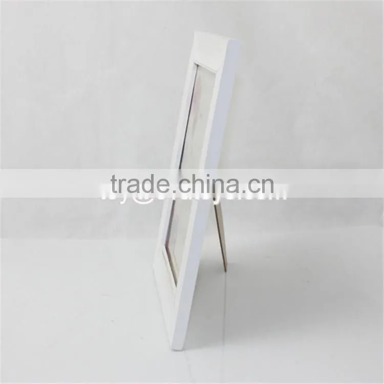 wholesale customize home decoration wooden white picture frames W09A029