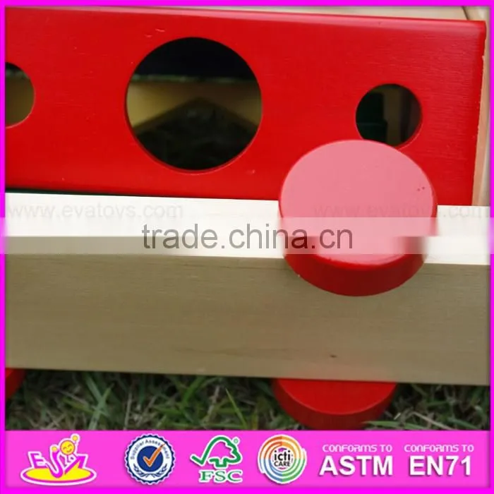 2016 hot sale baby wooden push car, top fashion kids wooden push car, cheap children wooden push car W05C064