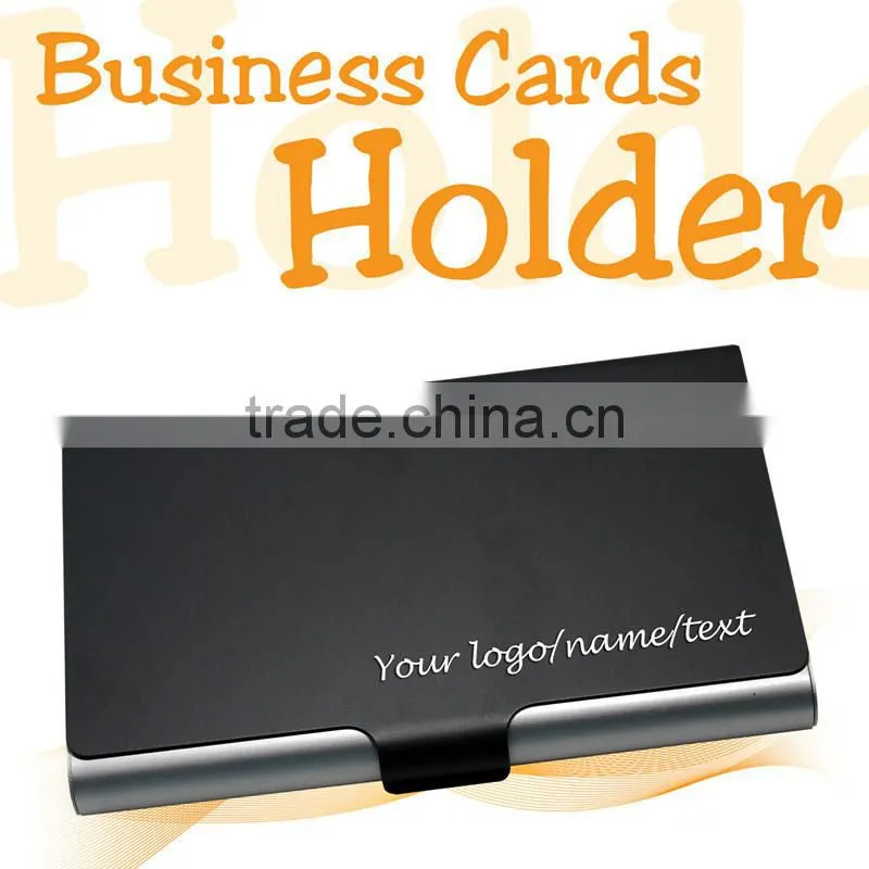 Credit ID Card Holder Box Metal Pocket Business Name Card holder Box Case