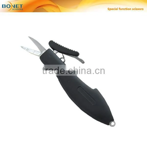 S91009 CE qualified 6" angling Professional fish cutting scissors