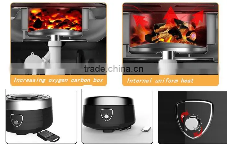 Outdoor Smokeless stainless steel charcoal bbq grills outdoor