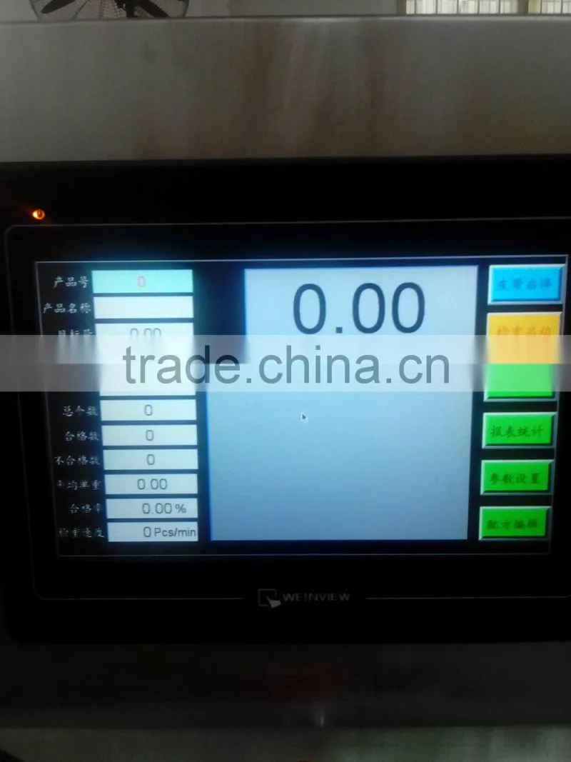 weight checking machine.automatic weight checking machine plastic parts
