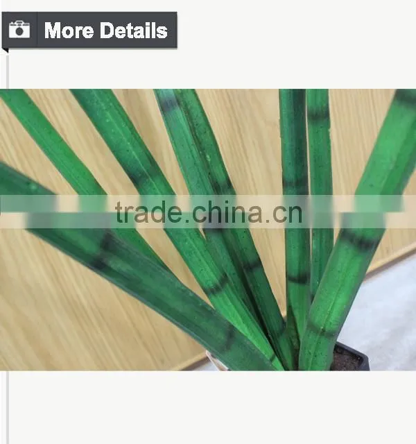 2015 new home decoration maguey potting artificial green plant