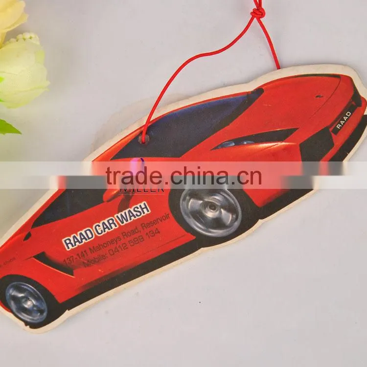 Most Popular Europe New Product Free Shipping Paper Car Air Freshener