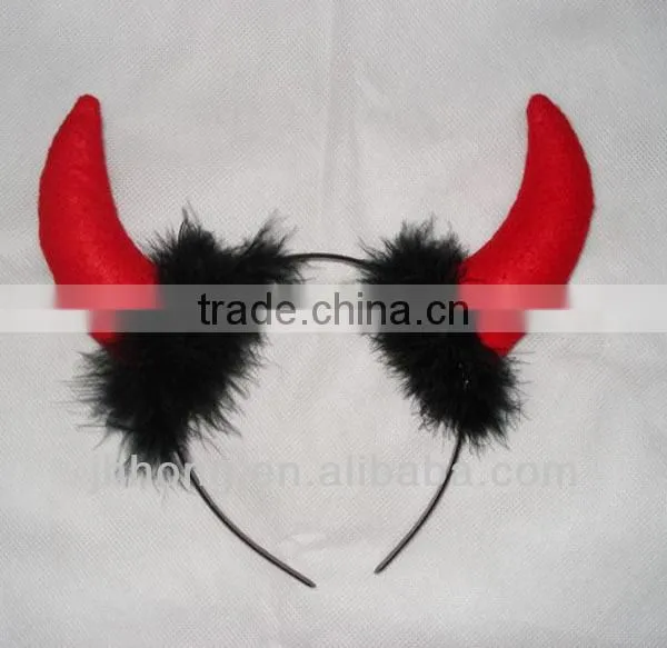 Ox Horn feather shape heeadband for Party/Festival