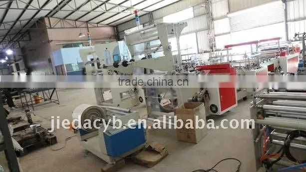 Dongguan attached zipper/Zipper Bag with Attachment Machine