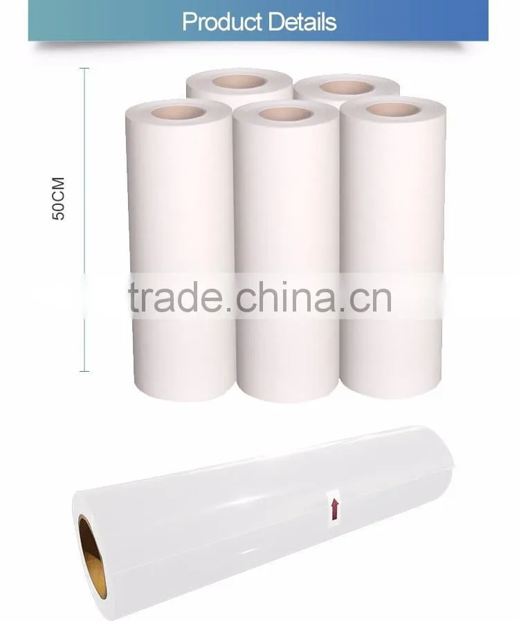 Printable PU Eco Solvent Printing White Vinyl Transfer Film