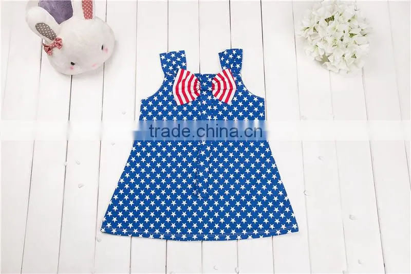 Fashion 4th of July outfits, baby girl summer dress, baby dress designs for girl