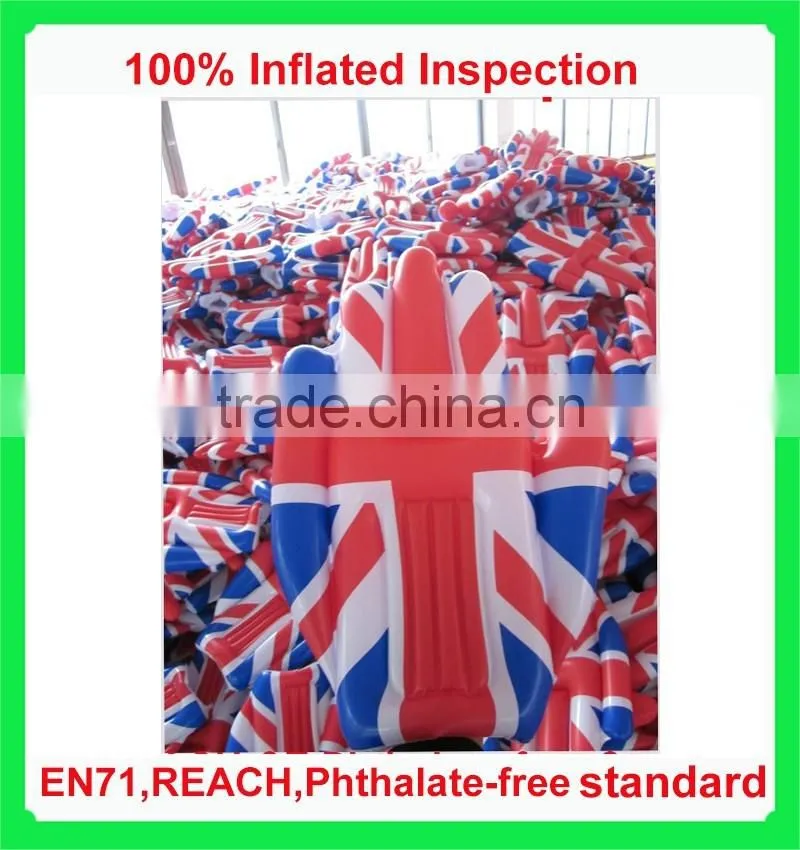 best promotions inflatable pvc hand