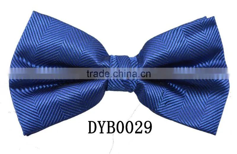 2016 Fashion Classic Color Polyester Jacquard Cheapest Bow Ties