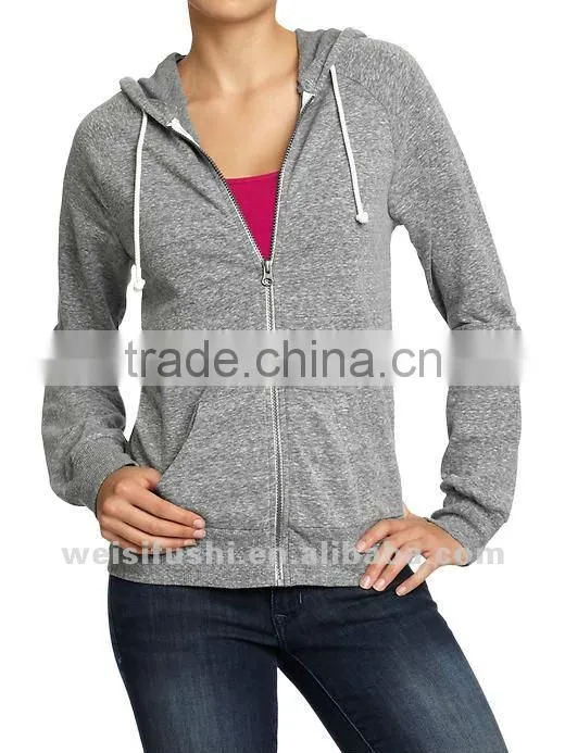 Women's Stylish Lightweight Zip Hoody