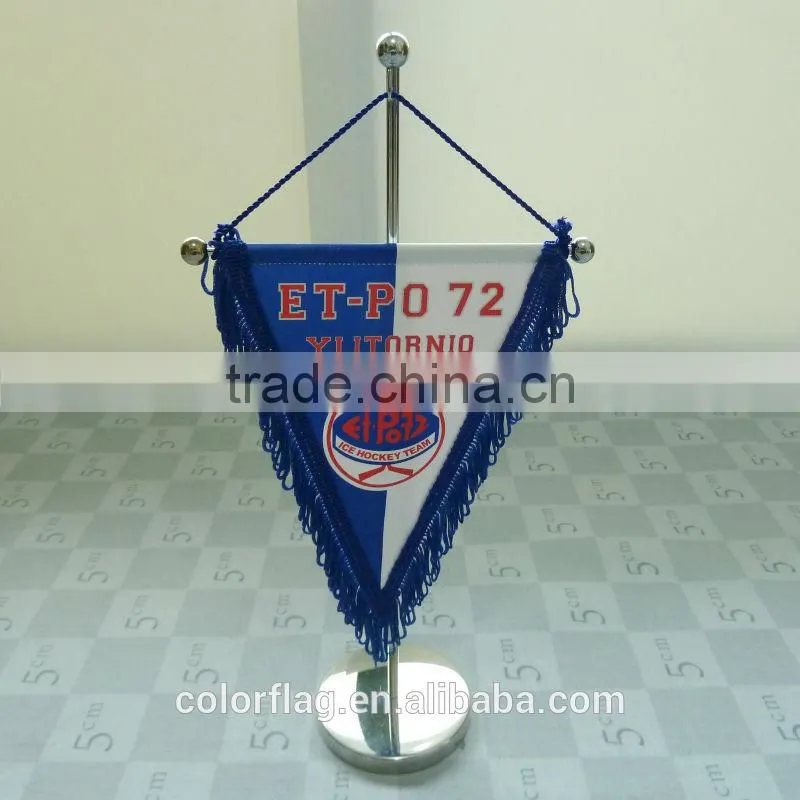 eco-friendly polyester table top flag