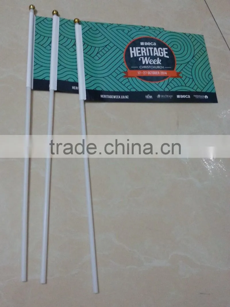 high quality advertising hand flag