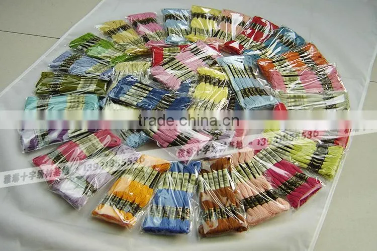 France Royal 100% Egyptian Cotton embroidery thread DMC color embroidery floss