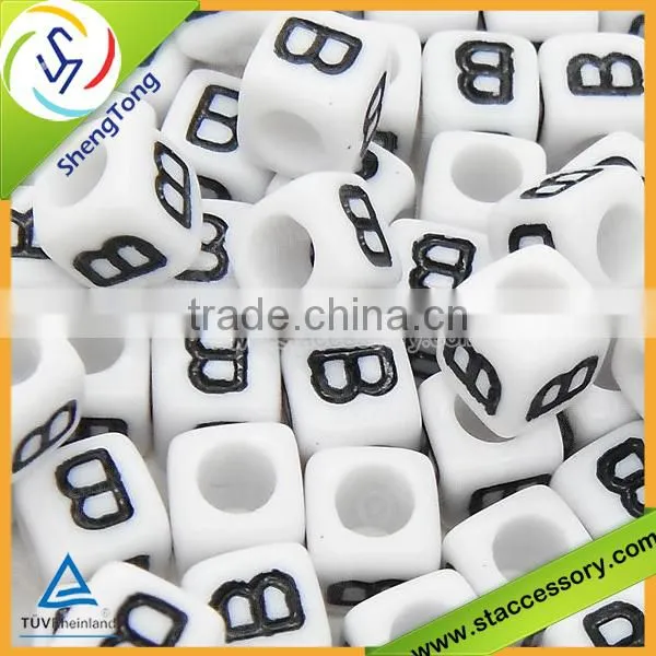 High Quality Plastic Alphabet Beads,Customized Plastic Alphabet Beads