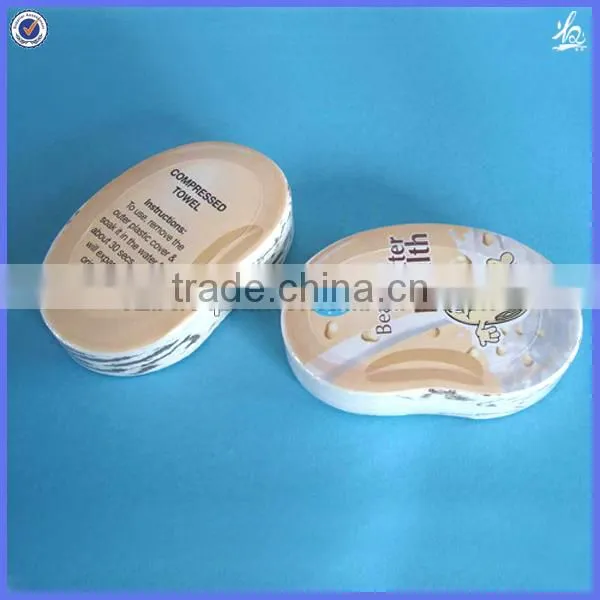 pressed promotion towel/compressed hand towel