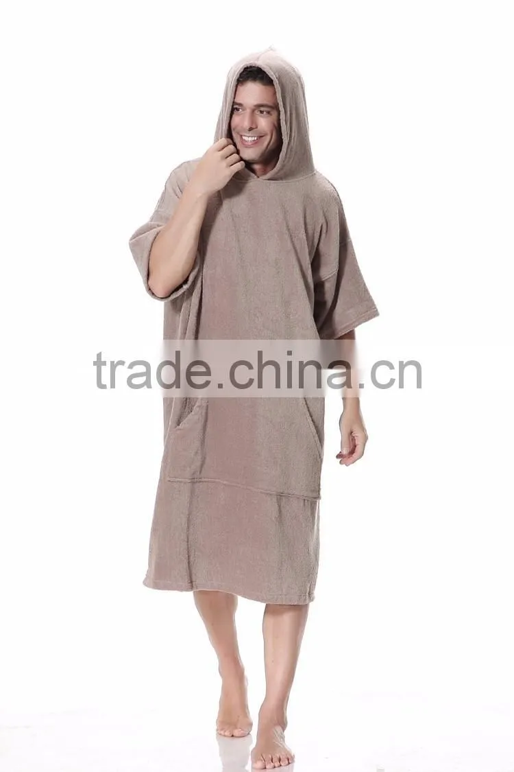 Hooded poncho towels for adults surf poncho towel