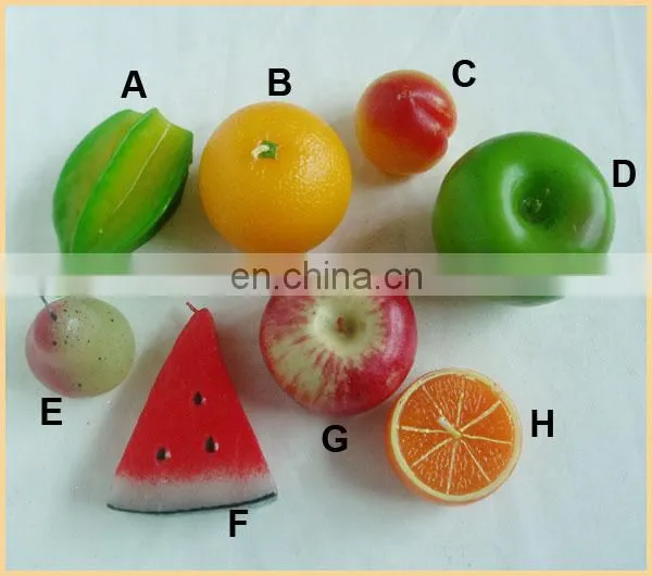 2015 new style fruit candle