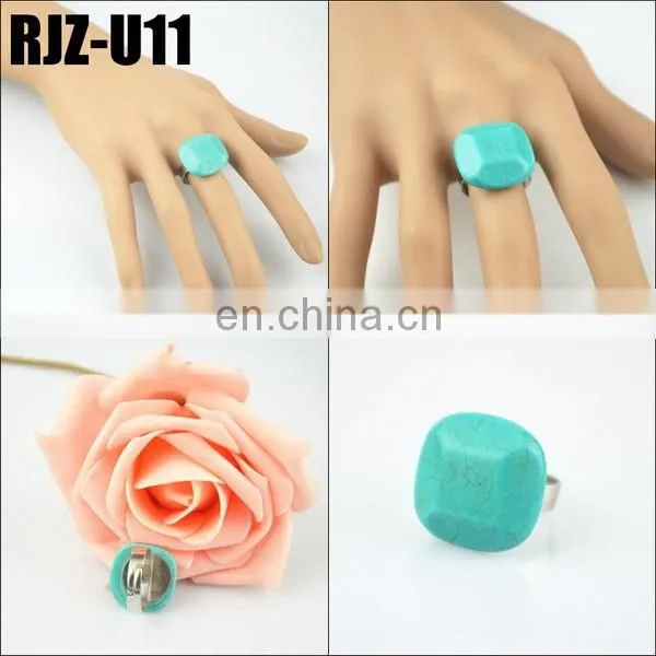 Different Size Turquoise Cuff Ring In Stock