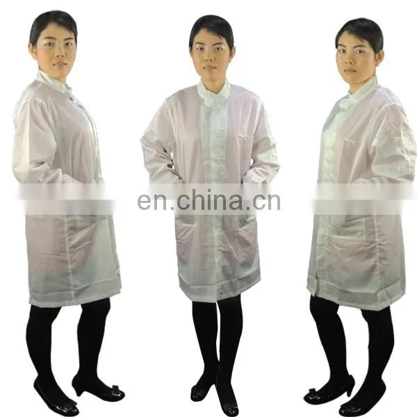 Cleanroom Smock With Round Collar for Women