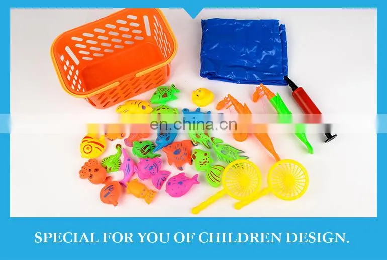 shantou chenghai toy factory children play magnetic fishing game toys for kids