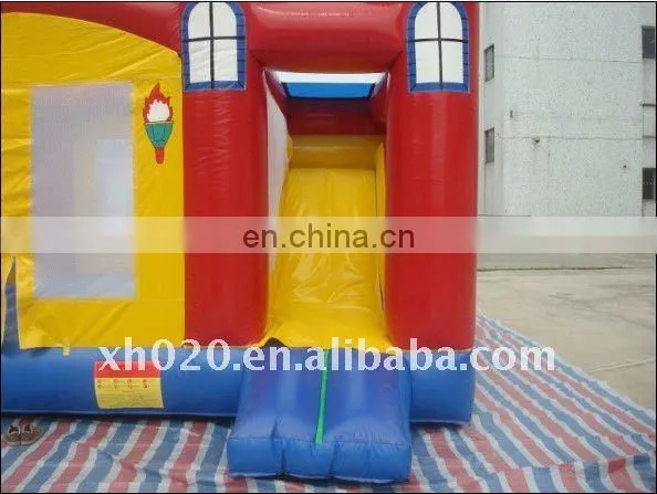 Guangzhou hot sale crazy inflatable mini trampoline