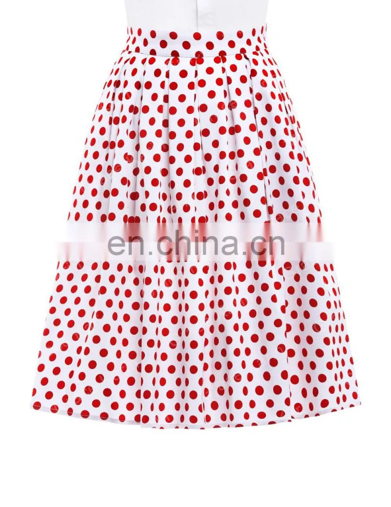 19 Colors ! Grace Karin Cheap Occident Short 50s Retro Vintage Cotton Fraric Skirt CL6294-10#