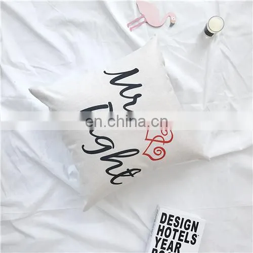 Sweethearts series Custom Printed Pillow case