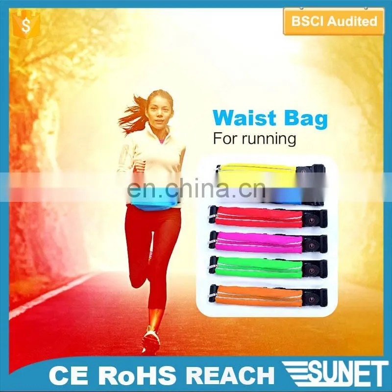 innovative products sport outdoor night running glowing waist bag