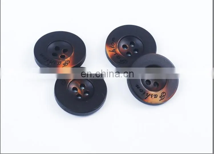 Newest Novelty 4 Holes Ovrecoat Craft Handmade Button BP40547