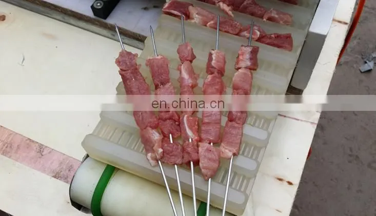 Manual type meat skewer machine / making machine skewer meat / satay skewer machine