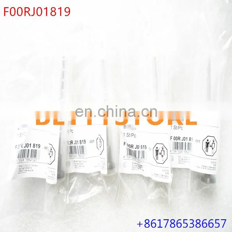 common rail injector part valve F00RJ01819 and FooR J01 819 for Injector 0445 120 092, idle control valve F 00R J01 819