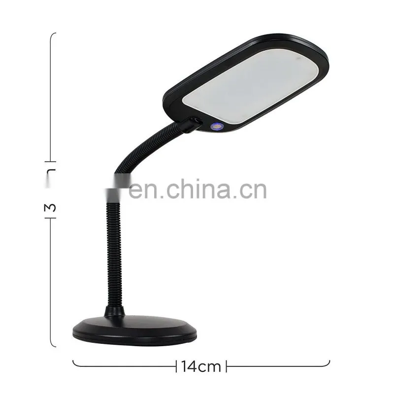 Claassical design natural light LED table lamp for reading
